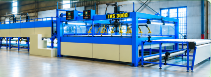IVS 3000 automatic rotary leather spraying system